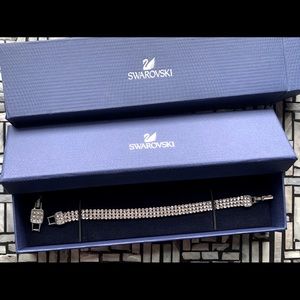 Swarovski 3 row tennis bracelet
